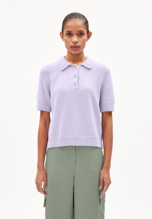 ARMEDANGELS MATILDIAAS Sweater Regular Fit made of Organic Cotton Mix Lavendel Hell | 4281-PTZAI