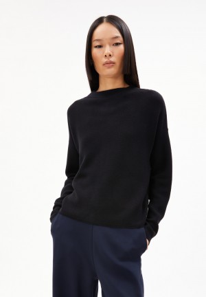 ARMEDANGELS MERINAA LINKS LINKS Sweater Loose Fit made of Organic Cotton Oatmilk | 9827-FAHKC