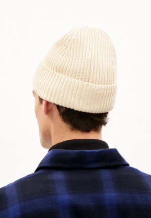 ARMEDANGELS NILDAAO COTTON Beanie made of Organic Cotton Oatmilk | 7103-EWCLR