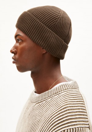 ARMEDANGELS NILDAAO COTTON Beanie made of Organic Cotton Earth | 1708-GWNSQ