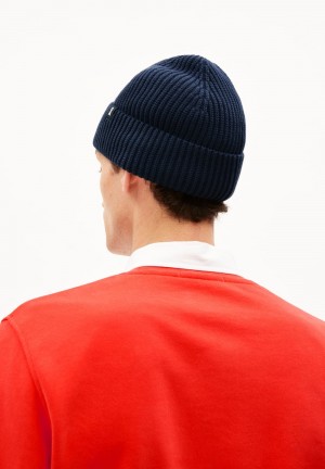 ARMEDANGELS NILDAAO COTTON Beanie made of Organic Cotton Night Sky | 2890-MRYOG