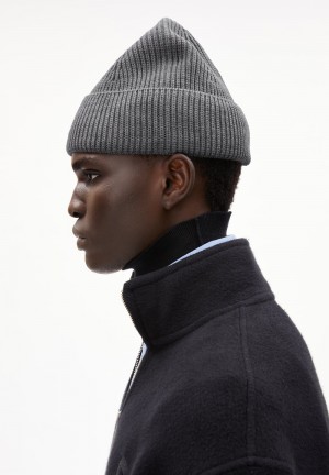 ARMEDANGELS NILDAAO ICONIC Beanie made of Organic Cotton Hellgrau | 4201-EZPKC
