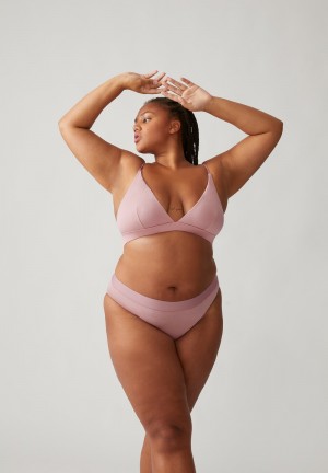 ARMEDANGELS OSAAM Triangle Bralette made of TENCEL™ Modal Mix Rosa | 8715-MEHAO