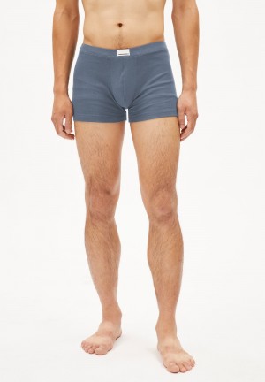 ARMEDANGELS RICAARD RIB Rib-Boxer made of Organic Cotton Mix Blau | 3605-SEIPC
