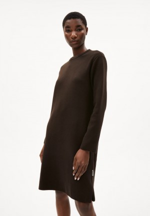 ARMEDANGELS ROSANNIAAS Knit Dress Relaxed Fit made of Organic Cotton Kaffee | 2965-NHCYA
