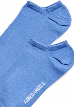 ARMEDANGELS SAALVO Socks made of Organic Cotton Mix Blau | 9531-CYHTP