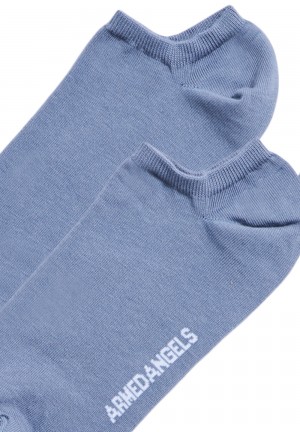 ARMEDANGELS SAALVO Socks made of Organic Cotton Mix Blau | 7849-ZHWMI