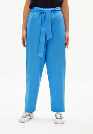 ARMEDANGELS SAAMERA Woven Pants Relaxed Fit made of TENCEL™ Lyocell Blueniverse | 8397-BYGIV