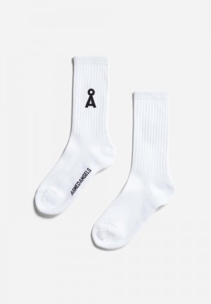 ARMEDANGELS SAAMUS BOLD Socks made of Organic Cotton Mix Weiß | 7128-RWCAX