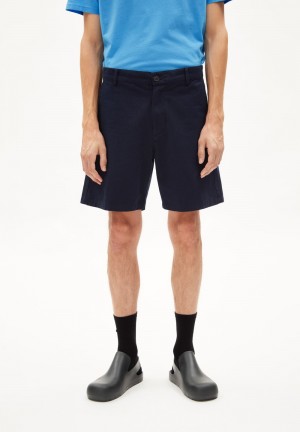 ARMEDANGELS SOJAAN RIBSTOP Shorts Relaxed Fit made of Organic Cotton Night Sky | 1589-YBLEC
