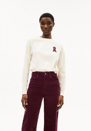 ARMEDANGELS TAAMINARA Å EMBRO Heavyweight Longsleeve Regular Fit made of Organic Cotton Mix Undyed | 3467-TWLUN