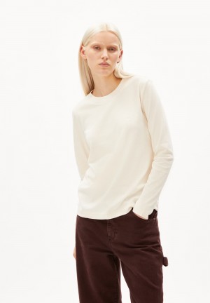 ARMEDANGELS TAAMINIAA Heavyweight Longsleeve Regular Fit made of Organic Cotton Mix Undyed | 8946-ADUXZ