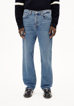 ARMEDANGELS TAATO COMFORT Jeans Baggy Fit Mid Organic Cotton Mix Comfort-Stretch Tanzanite | 6270-MCHZD