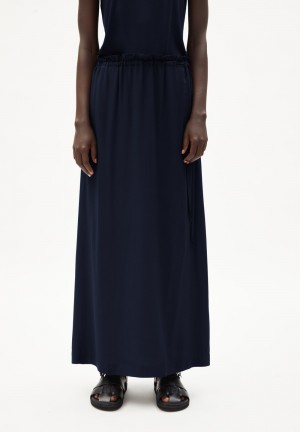 ARMEDANGELS TINAKAA Skirt made of LENZING™ ECOVERO™ Night Sky | 5023-GBFNP