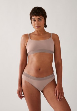ARMEDANGELS TOVAA Bralette made of TENCEL™ Modal Mix Grau | 7984-XFCJL
