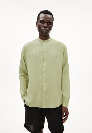 ARMEDANGELS VAALERONIMUS Shirt Relaxed Fit made of Organic Cotton Hell | 7698-FPCML