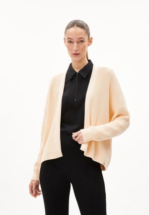 ARMEDANGELS VILDAANA Cardigan Oversized Fit made of Organic Cotton Vanilla Sky | 1890-YJWIC