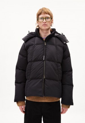 ARMEDANGELS VILSAAND Parka Relaxed Fit made of Polyamid Mix (recycled) Schwarz | 0523-OFBZN
