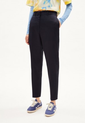 ARMEDANGELS WARMAAR Woven Pants made of Organic Cotton Mix Night Sky | 7524-XIQOL