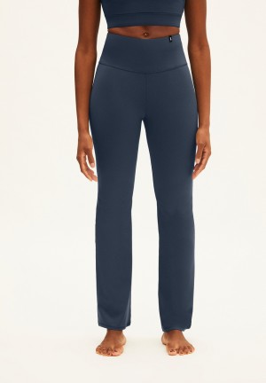 ARMEDANGELS YAJAANA Activewear Leggings made of Polyamide Mix (Recycled) Indigo | 3927-ZDYKC