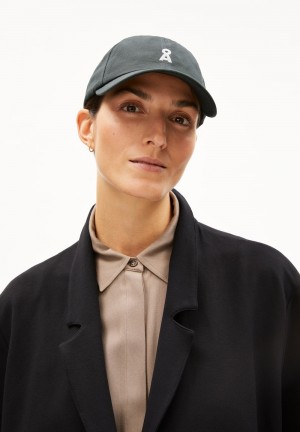ARMEDANGELS YENAAS BOLD Cap made of Organic Cotton Space Steel | 8325-BKWLR