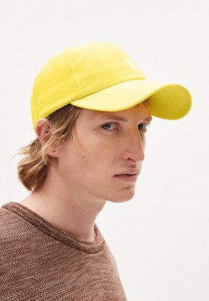 ARMEDANGELS YENAAS BOLD Cap made of Organic Cotton Gelb | 5012-CKMSU