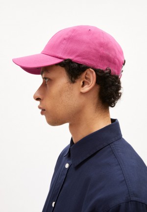 ARMEDANGELS YENAAS BOLD Cap made of Organic Cotton Crushed Berry | 1498-RTPMH
