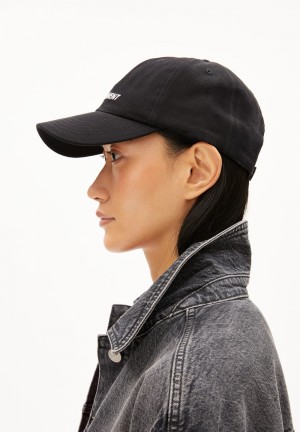 ARMEDANGELS YENAAS PERM Cap made of Organic Cotton Schwarz | 9316-HTIZB